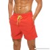 KEFITEVD Men's Swim Trunks Quick Dry Swimming Suit Sport Wear Pants Board Shorts with Mesh Lining Sunshine Orange B07BSB1DWL